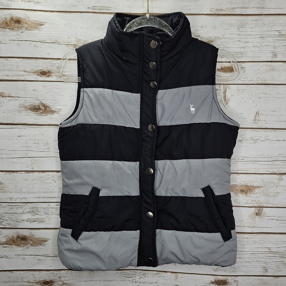 JJ Basics Zippered Puffy Vest Size Large